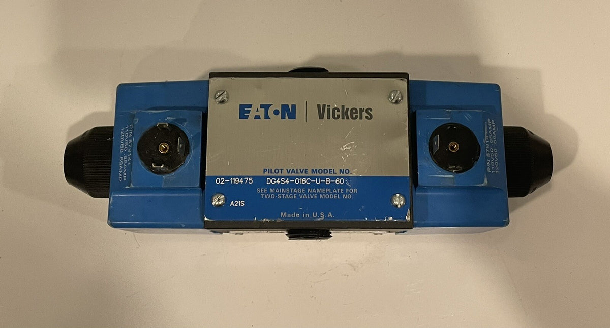 Eaton DG4S4-016C-U-B-60 Directional Solenoid Valve NEW! FREE SHIPPING!