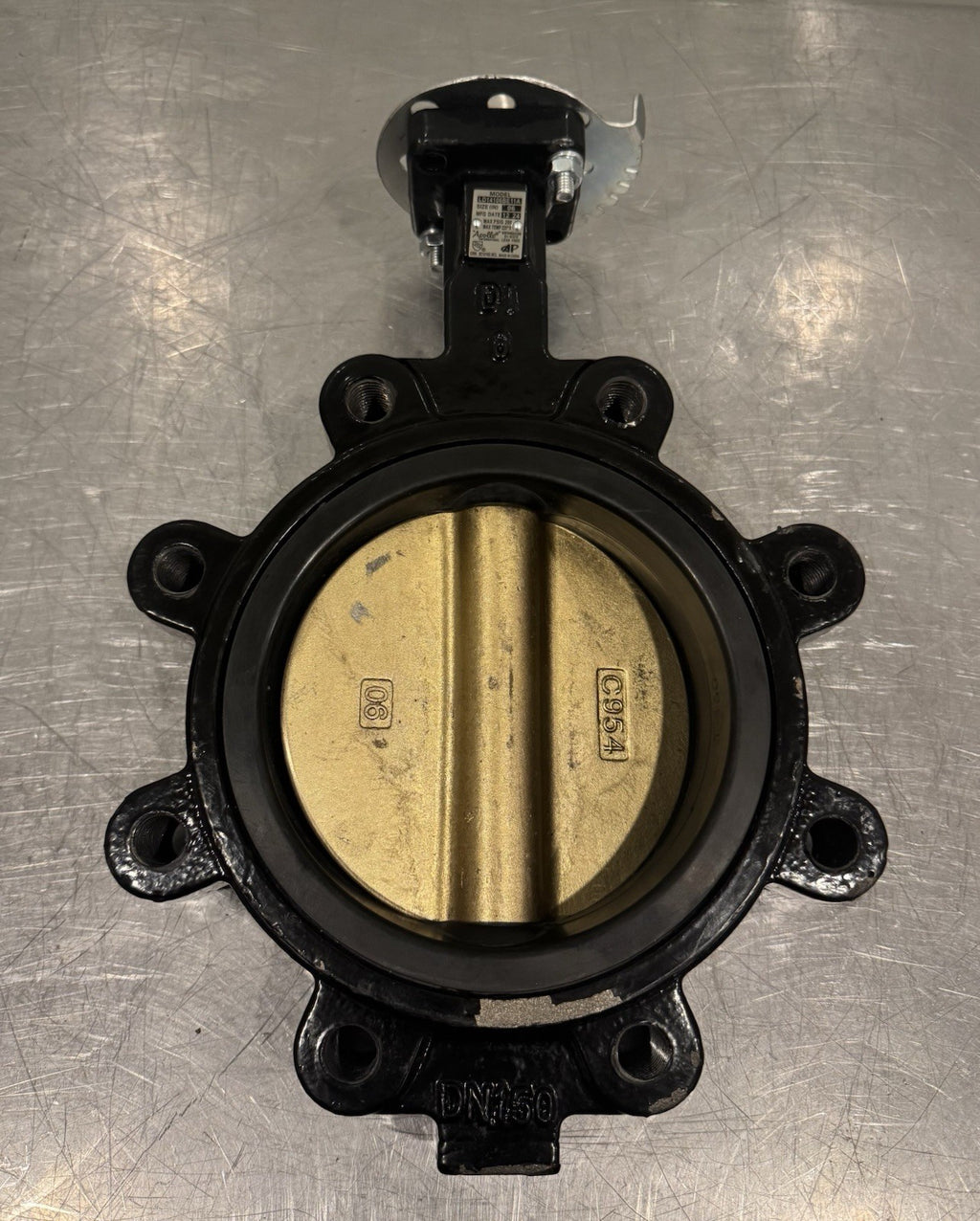 Apollo LD14106BE11A Butterfly Valve 6” EPDM 10 Position NEW! NO HANDLE!