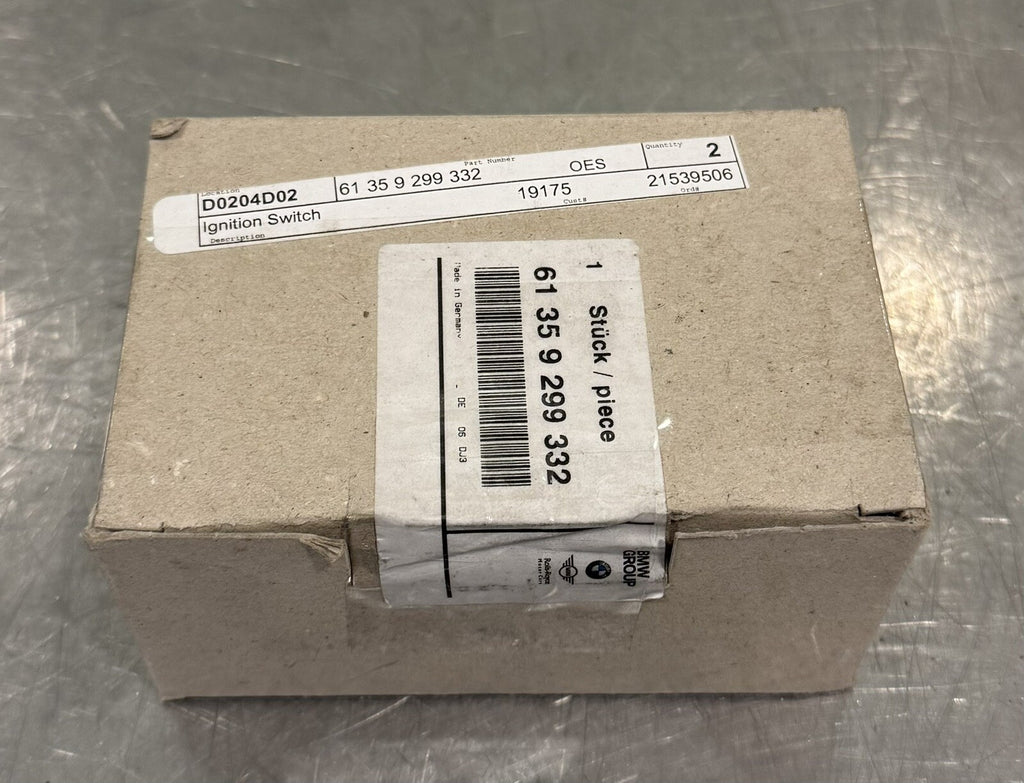 BMW 61359299332 Ignition Switch Genuine Start Stop Power Switch NEW IN BOX!