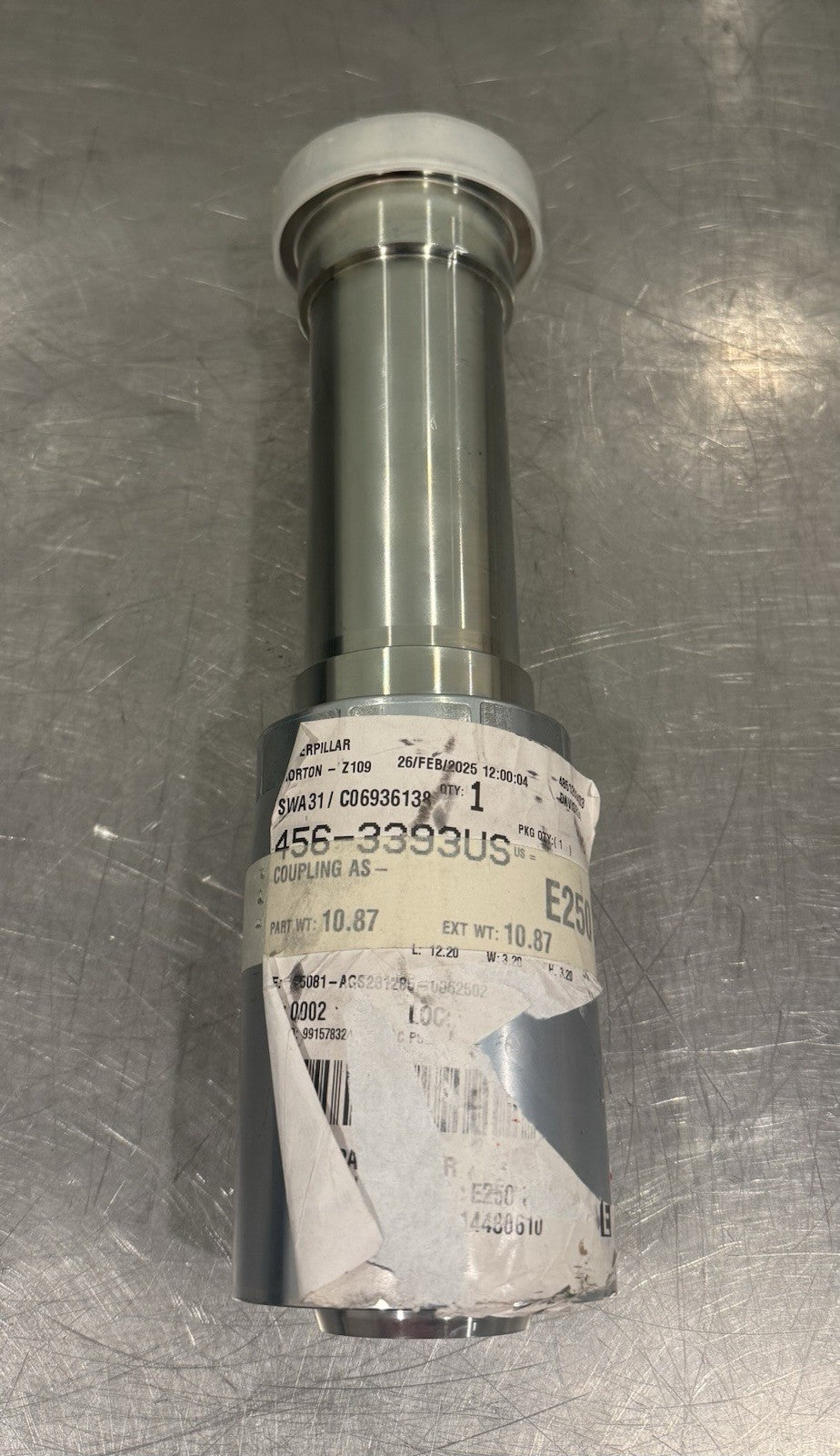 Caterpillar 456-3393 Hydraulic Coupling Hose Fitting NEW! FREE SHIPPING!
