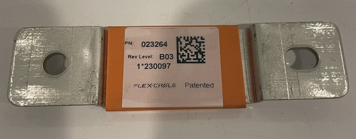Flex Cable 023264 Copper Bus Bar Plated 5” X 1-1/4” NEW!