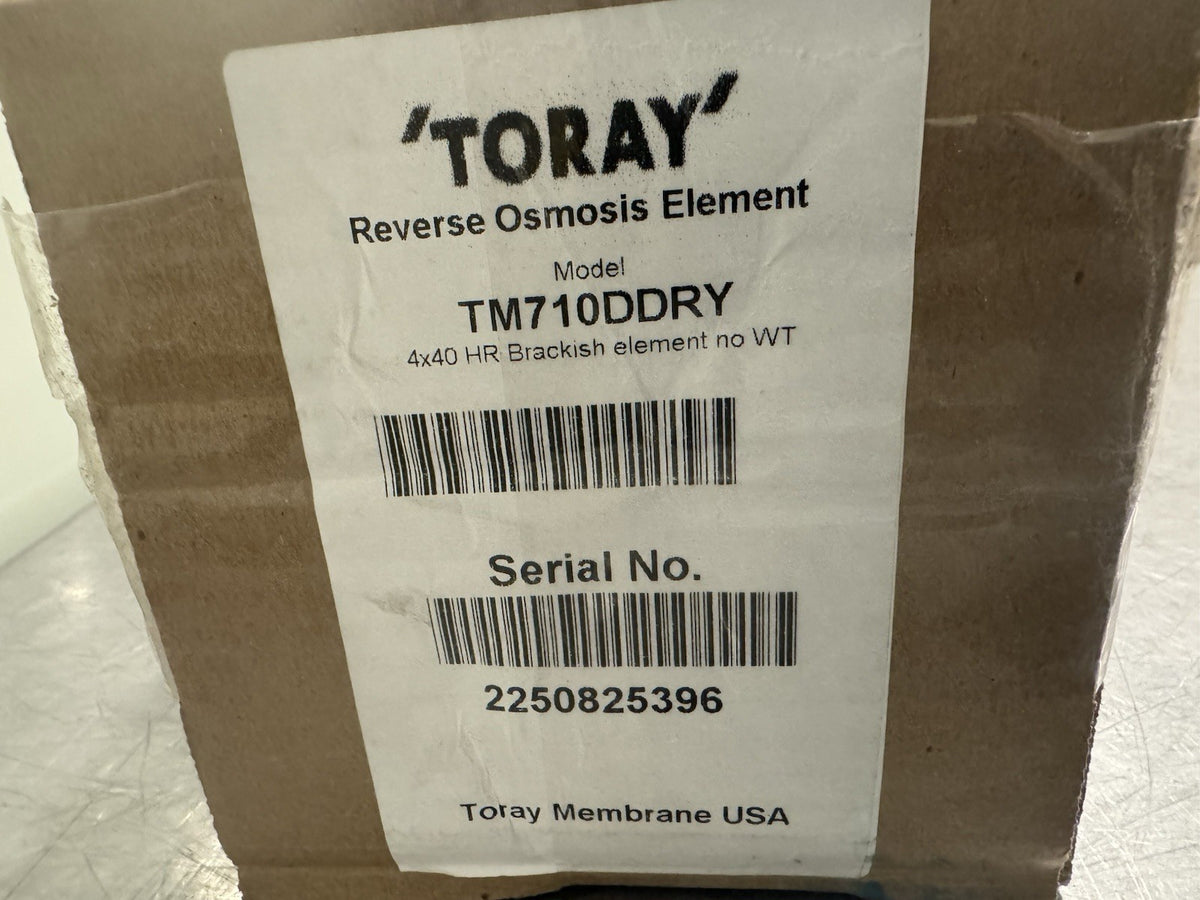 Toray TM710DDRY Reverse Osmosis Filter 4x40 HR Brackish Element No WT NEW! 