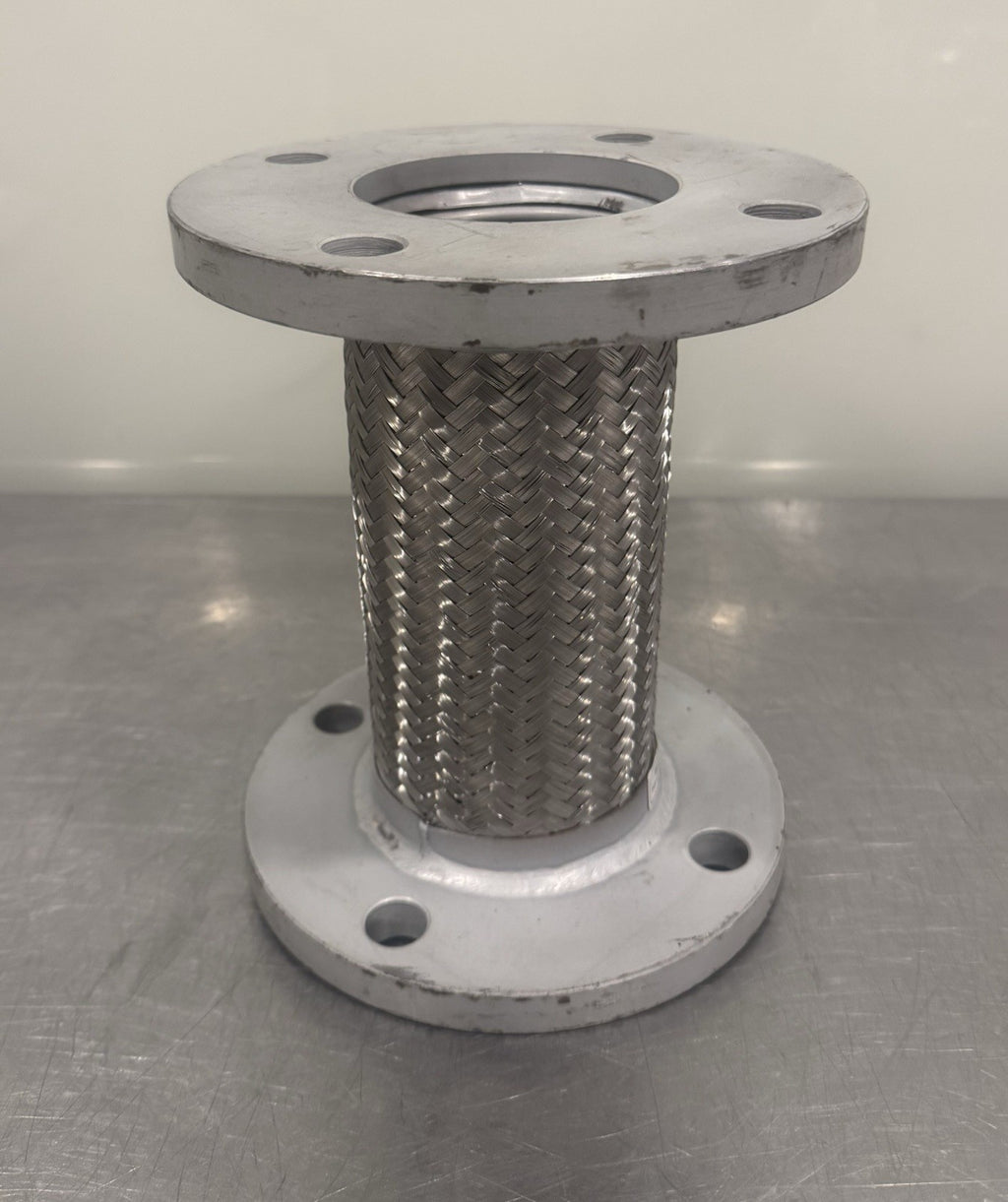 Flex Coupling Flanged Pump Connector 4 Bolt SS Braid NEW! FREE SHIPPING!