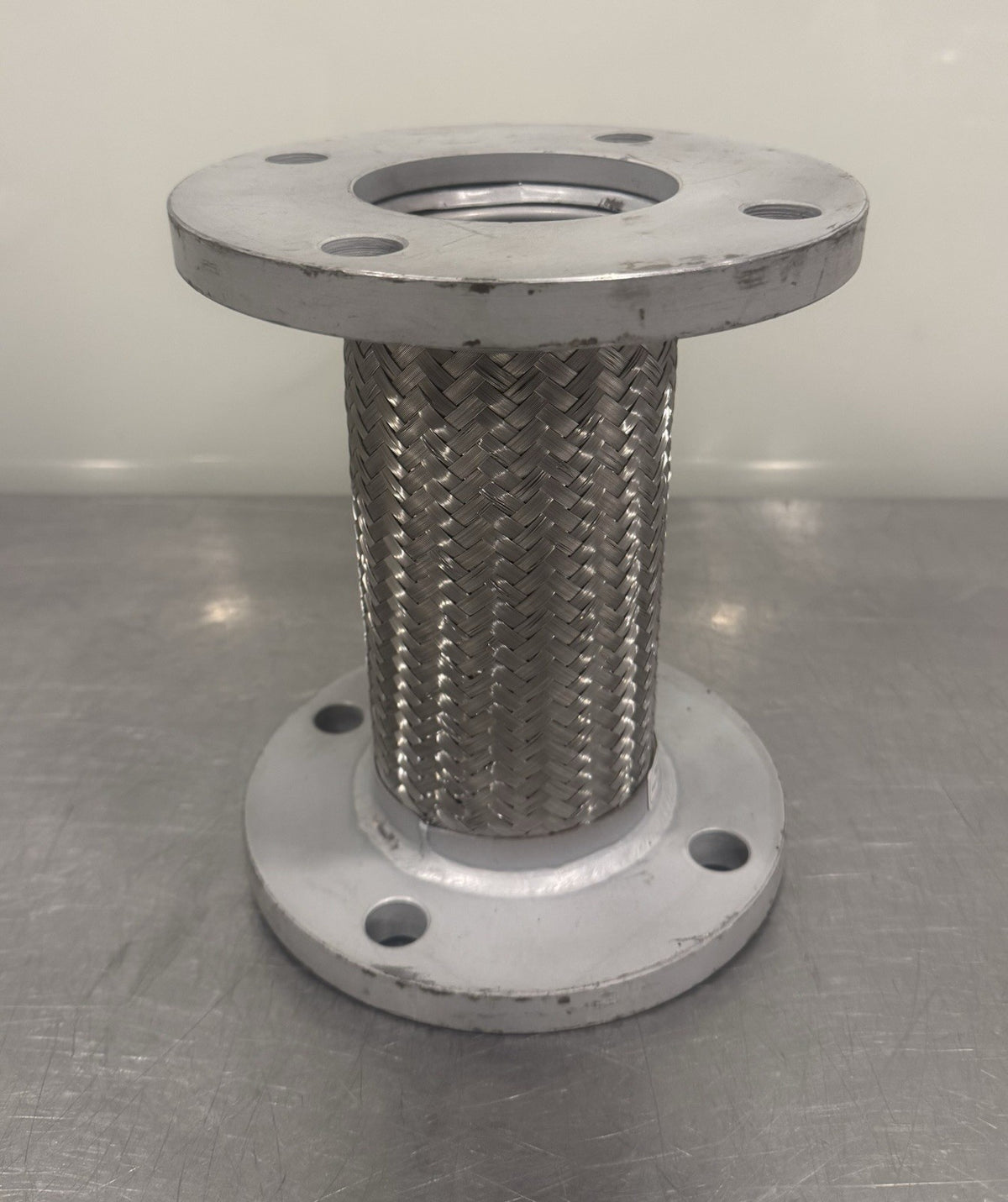 Flex Coupling Flanged Pump Connector 4 Bolt SS Braid NEW! FREE SHIPPING!