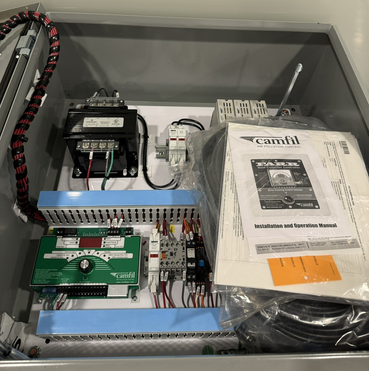 Camfil A024110009 Dust Collector Integrated Control Center 0502186 NEW!