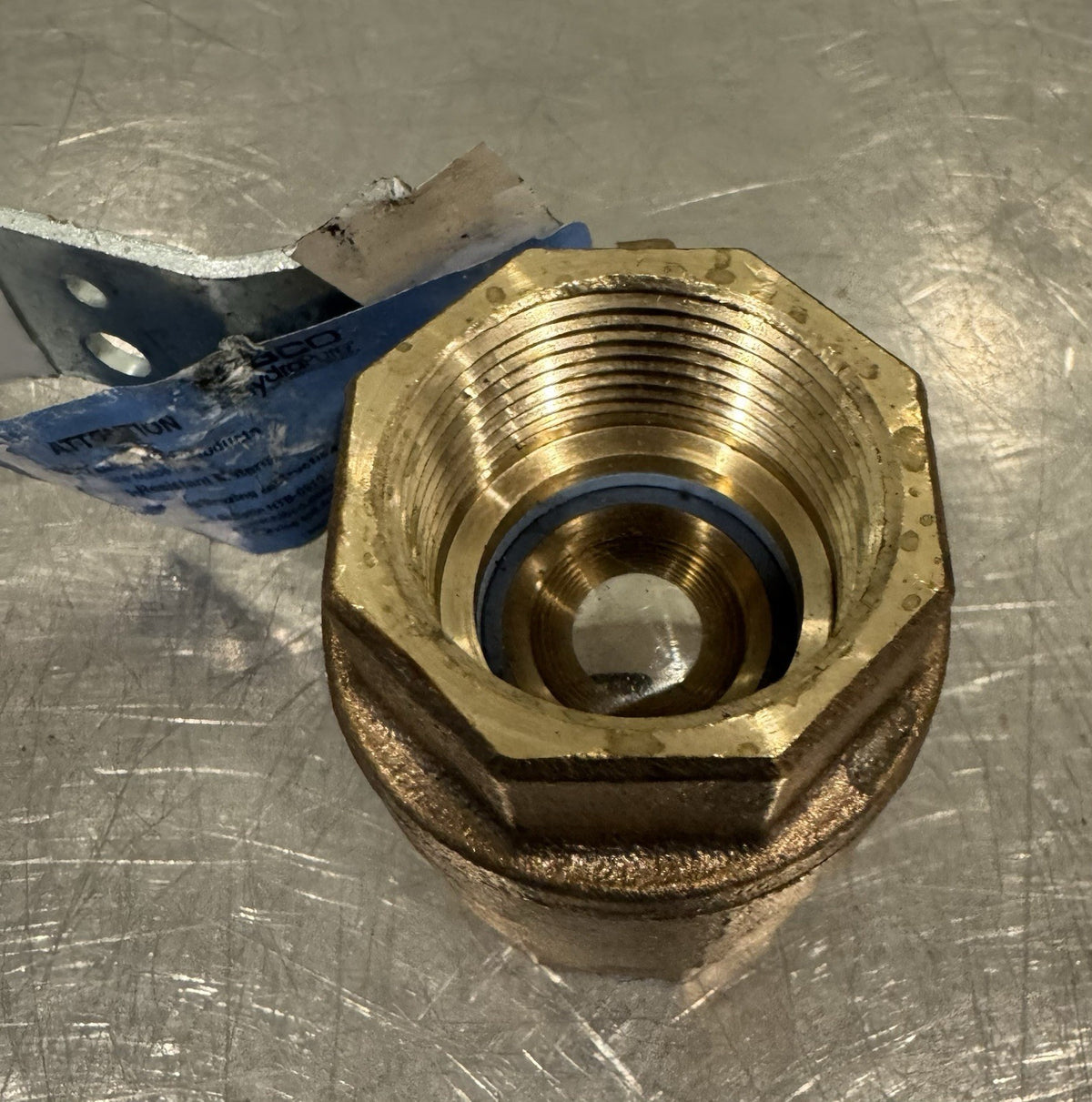 Nibco T-585-66-LF Brass Ball Valve 1-1/4” Threaded NEW! FREE SHIPPING!