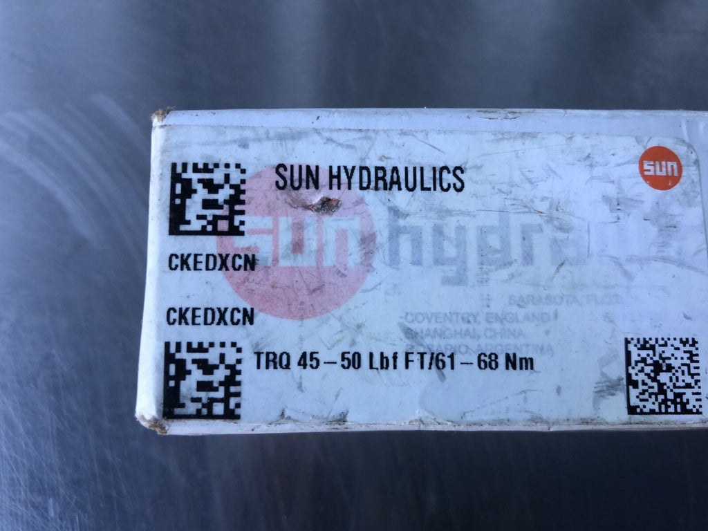 Sun Hydraulics CKEDXCN Pilot To Open Check Valve NEW IN BOX! FREE SHIPPING!!!