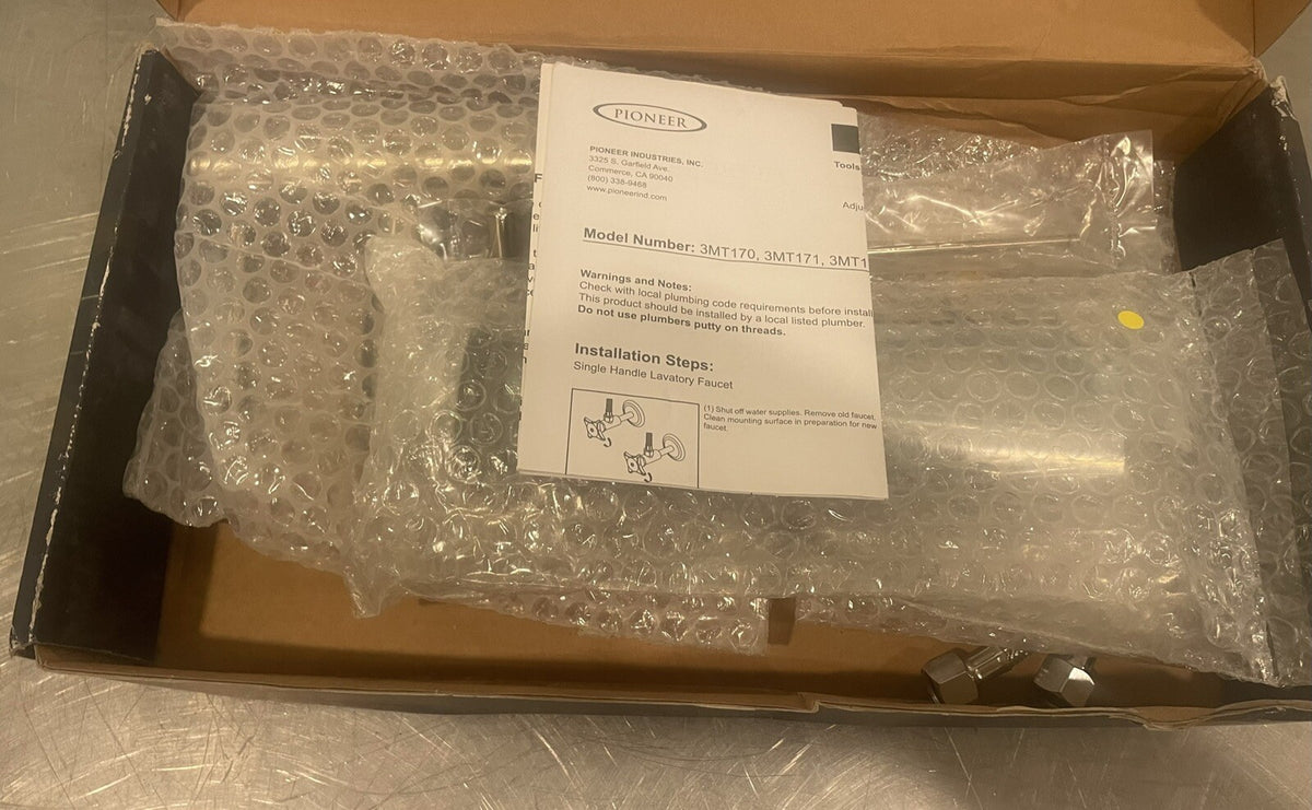 Pioneer 3MT170-BN Motegi Single Hole Bath Faucet Brushed Nickel NEW! SHIPS FREE!