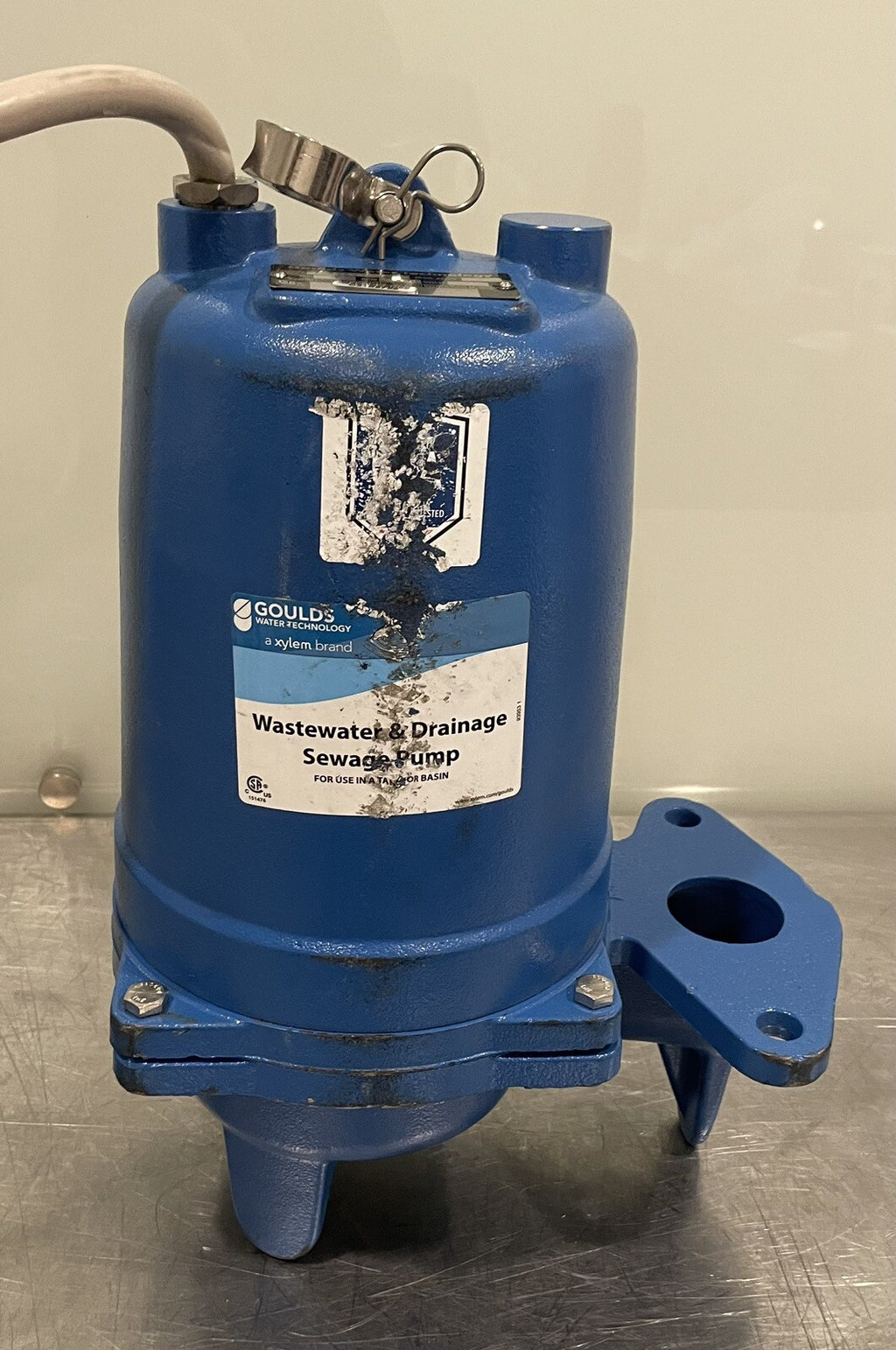 Goulds WS2034BHF Wastewater Sewage Pump 2HP 3PH 3450 RPM 460V 5.8A NEW!