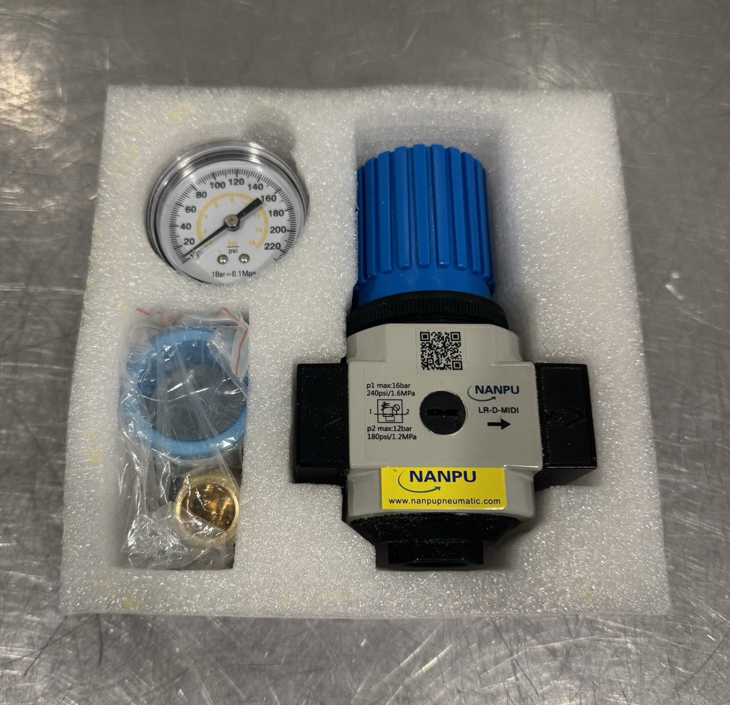Nanpu Pneumatic LR-D-MIDI Pressure Regulator Kit NEW! FREE SHIPPING!