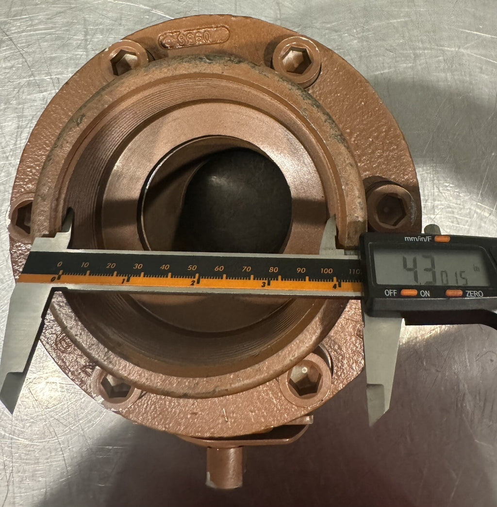 Balon 4R-F42 (4R) Ball Valve 4” NO HANDLE NEW! FREE SHIPPING!