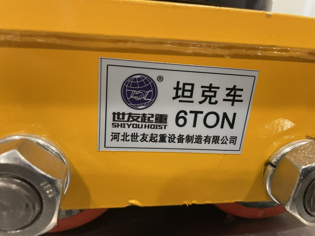 6 Ton Heavy Duty Machine Roller Cargo Trolley OT-WMTLCR-579 NEW! FREE SHIPPING!
