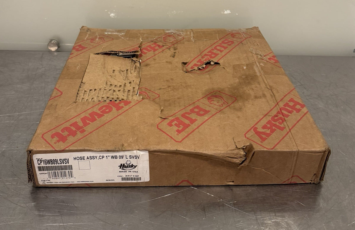 Husky CP16WB09LSVSV Wire Braid 1” Curb Hose 9’ Gas Hose NEW IN BOX! SHIPS FREE!