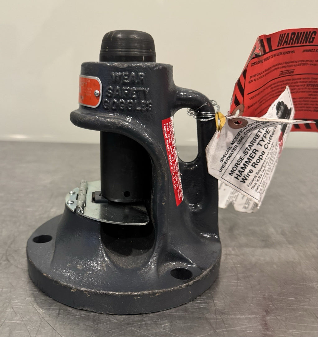 Morse-Starrett Model No. 1A Impact Wire Rope Cable Cutter #1A NEW! FREE SHIPPING