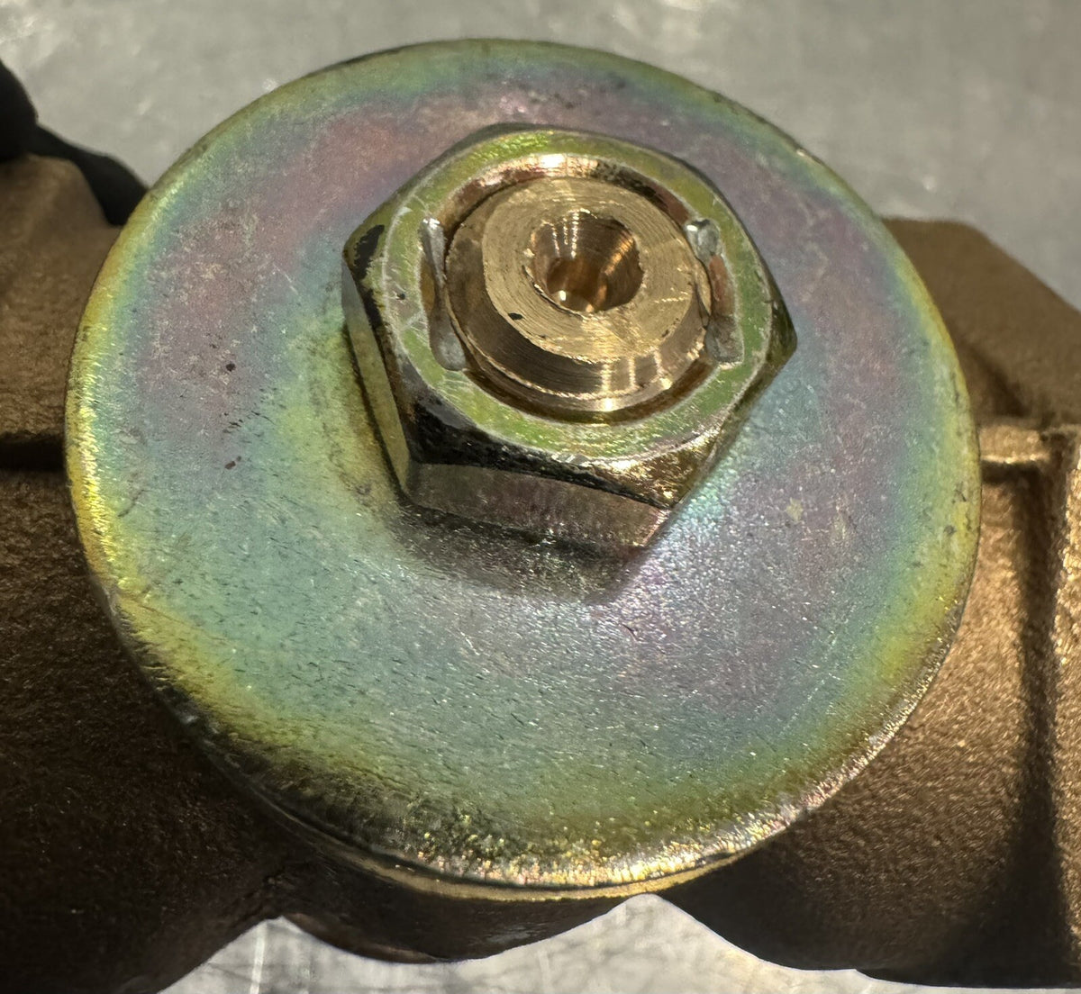 McDonald 4210-491 2” Brass Shutoff Gas Plug Valve NEW! FREE SHIPPING!