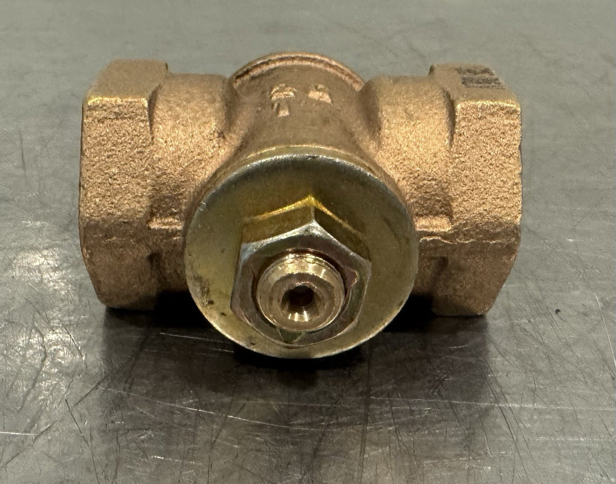 McDonald 1” Gas Plug Valve Brass Non Locking Tab NEW! FREE SHIPPING!