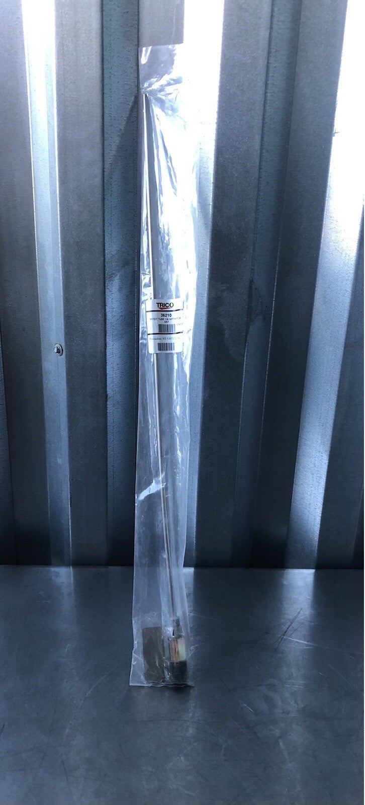 Trico 36210 Pitot Tube 1/4 NPTM 24” Stainless Steel Fixed Adapter NEW SHIPS FREE