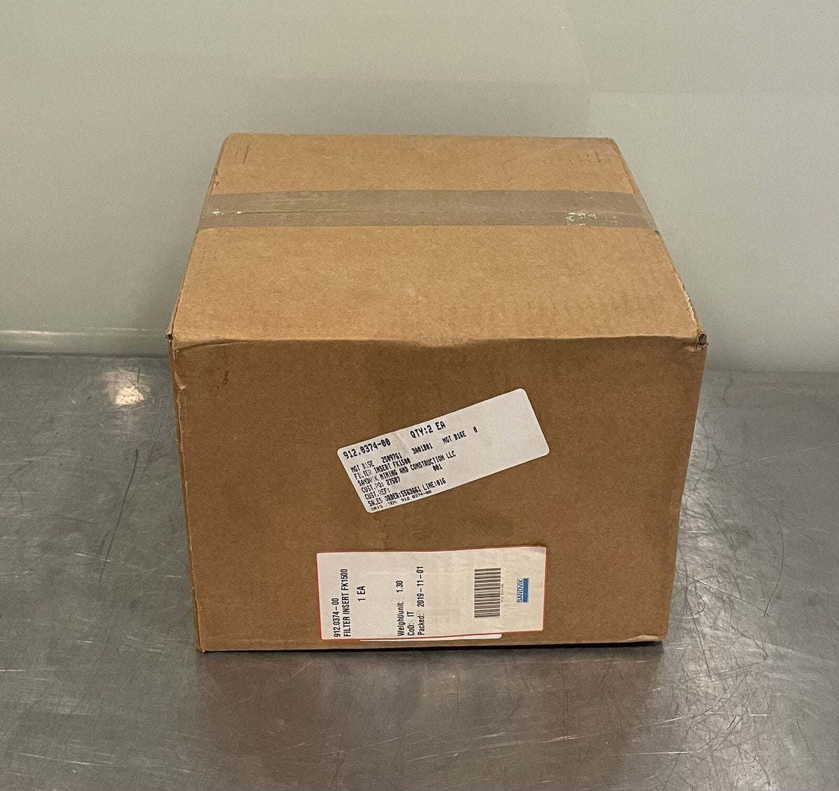 Sandvik 912.0374-00 Filter Insert FK1500 NEW IN BOX! FREE SHIPPING!