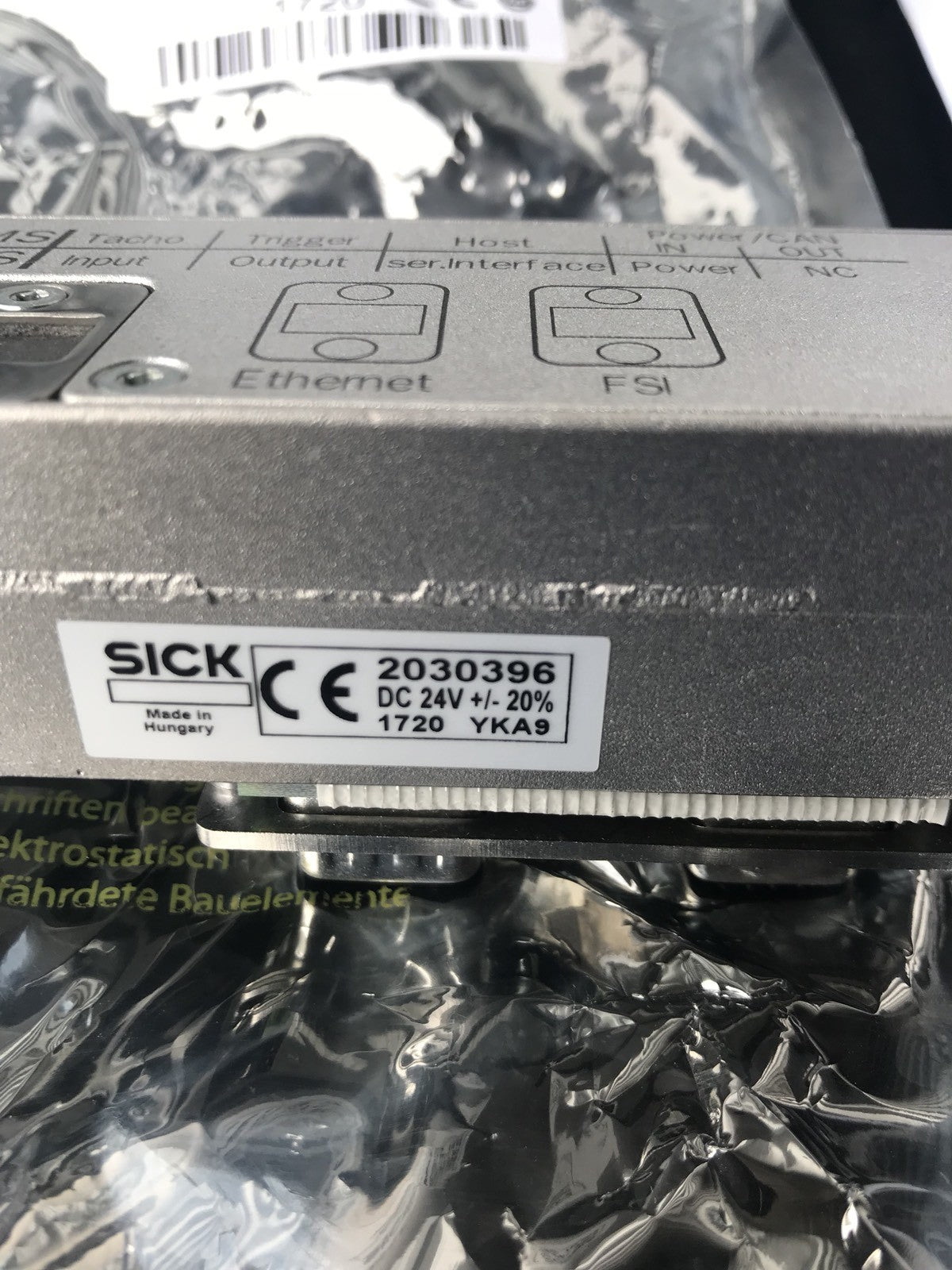 SICK OPTIC ELECTRONIC 2030396 Modular Hood NEW IN PACKAGE
