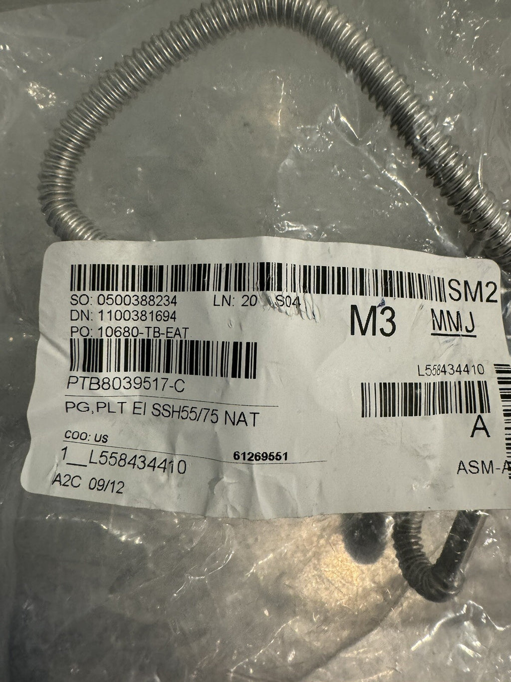 PTB8039517-C Pilot Burner Natural Gas NEW! FREE SHIPPING!