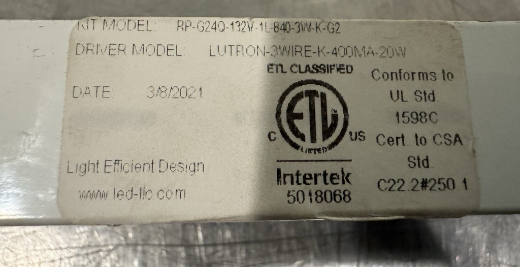 Lutron L3DA4U1UKS-EA040 Driver Hi-Lume 1% 3WIRE-K-400MA-20W NEW! FREE SHIPPING!