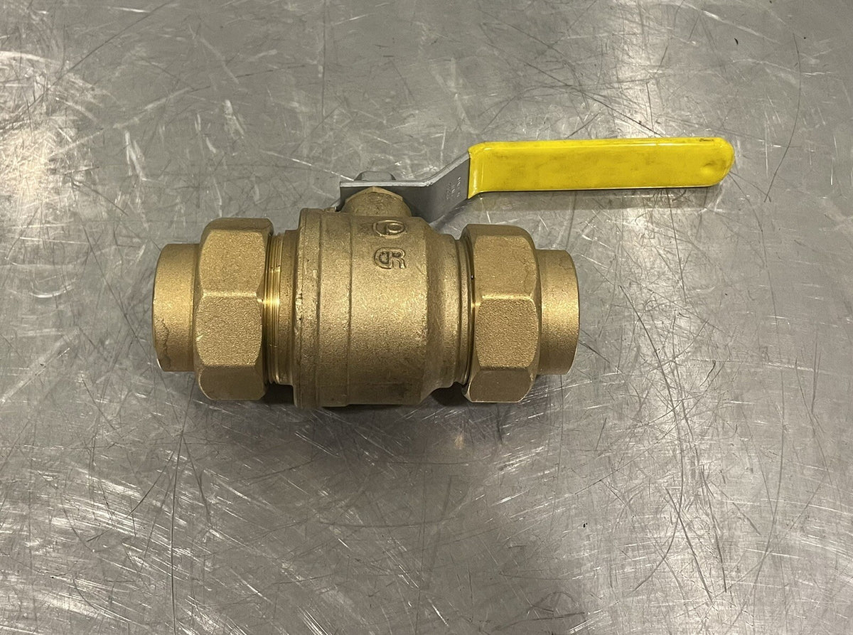 Jomar 160-507 Brass Ball Valve 1-1/2” S-100-DUE NEW! FREE SHIPPING!