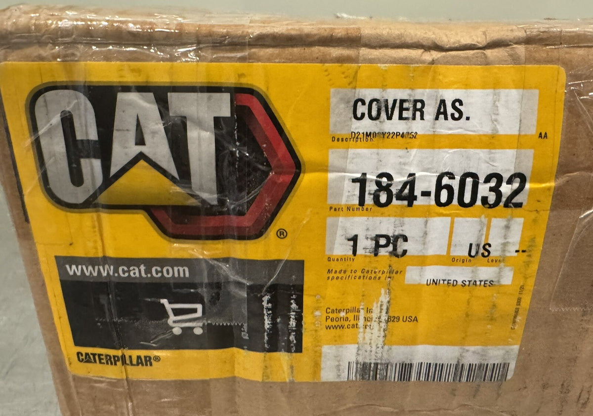 Caterpillar 184-6032 CAT Cover AS Genuine NEW IN BOX! FREE SHIPPING!