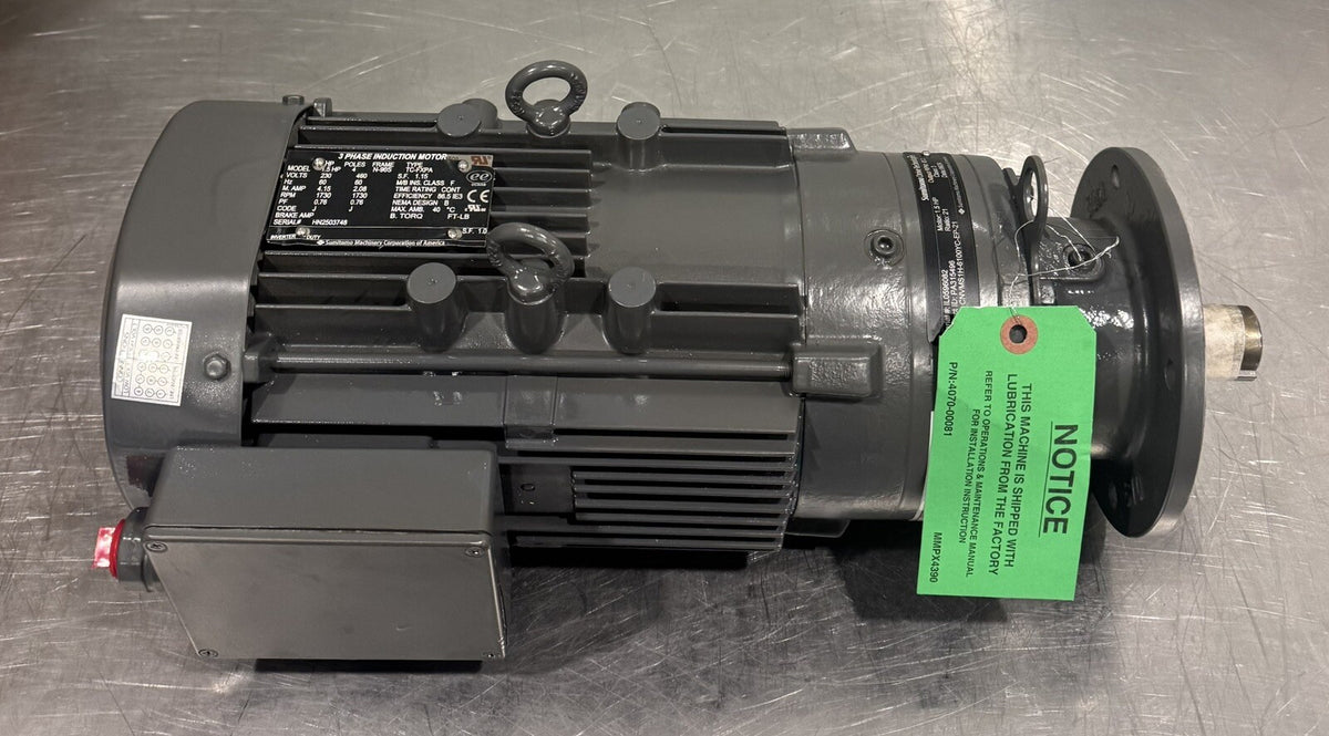 Sumitomo CNVMS1H-6100YC-EP-21 Gear Motor NEW! FREE SHIPPING!