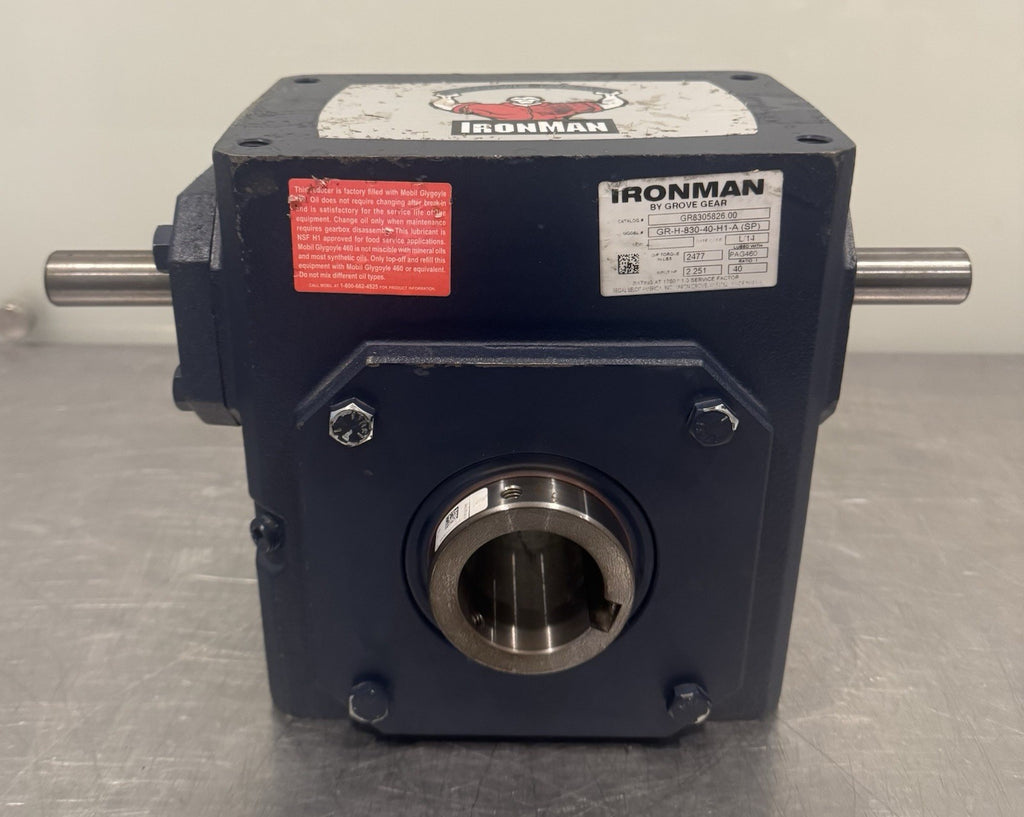 Grove GR-H-830-40-H1-A (SP) Ironman Gear Reducer NEW! FREE SHIPPING!