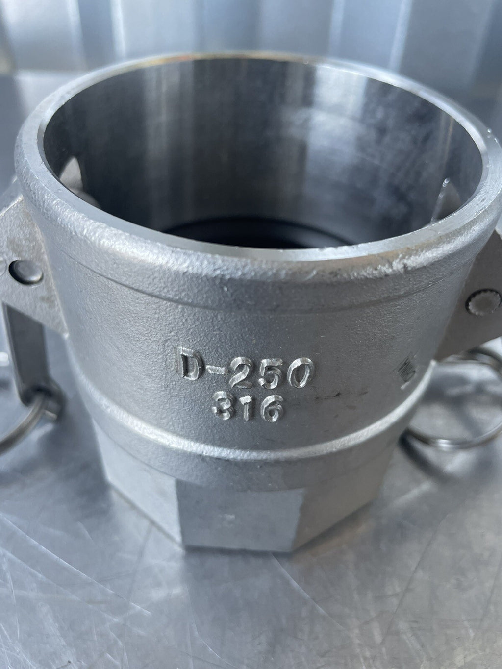 PT Coupling D-250 3” Stainless Steel 316 NEW! FREE SHIPPING!