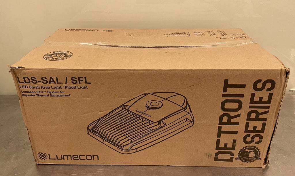 Lumecon Detroit LDS-SAL LED Area Light 45W 7100 Lumens 4000K Bronze NEW!