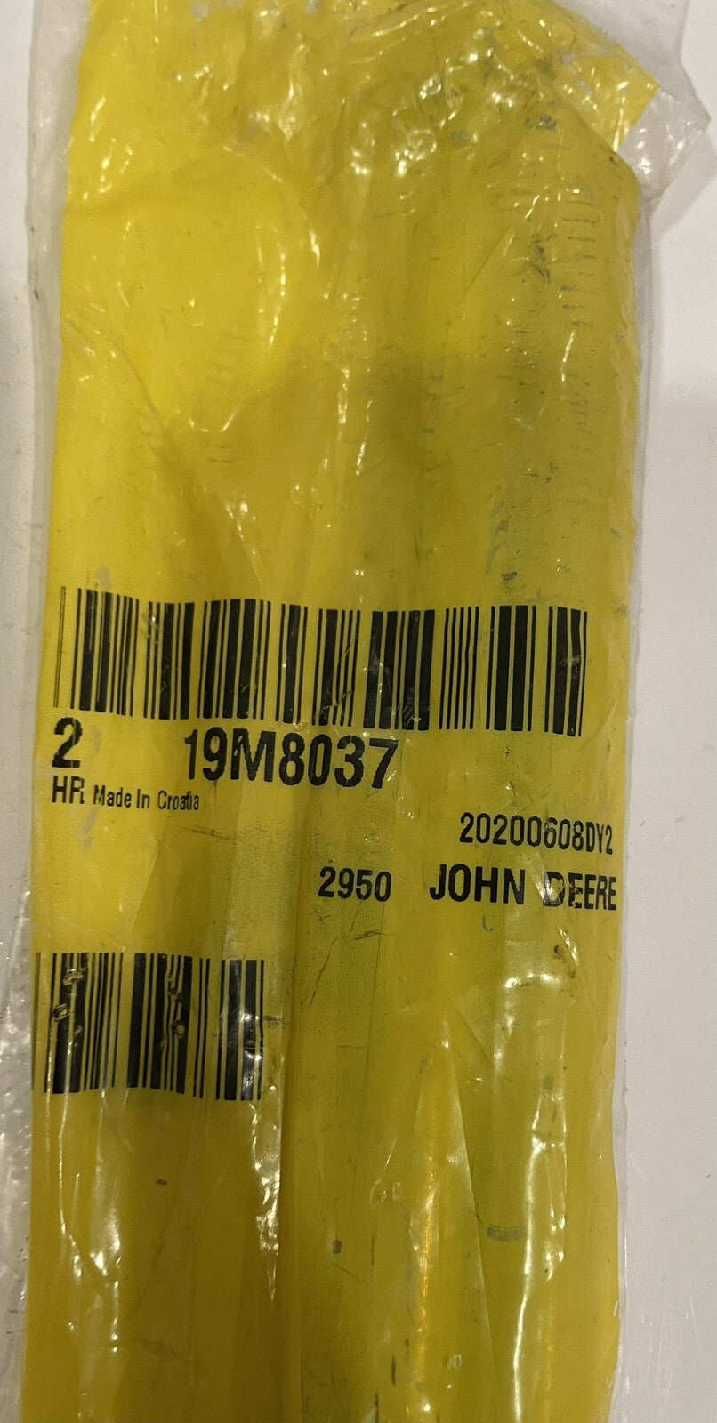 John Deere 19M8037 Cap Screw 2PACK Hex Head Screw M12 X 180 NEW! FREE SHIPPING!