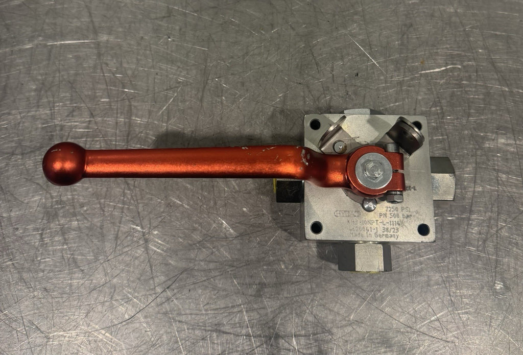 Hydac KH3-10NPT-L-1114 Hydraulic Ball Valve 4620041-1 NEW! FREE SHIPPING!