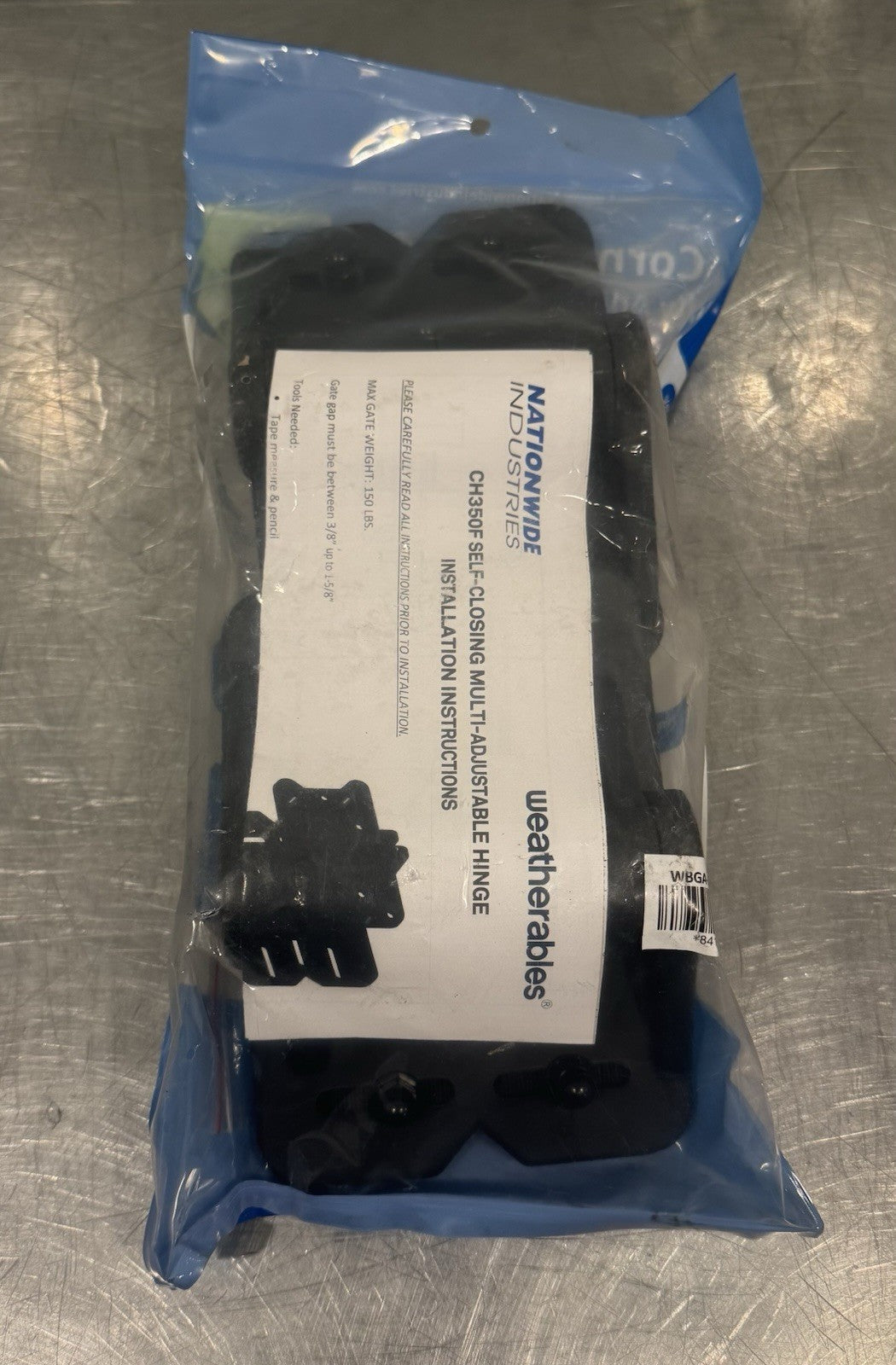 Nationwide Industries Cornerstone CH350F Fully Adjustable Hinge NEW! SHIPS FREE!