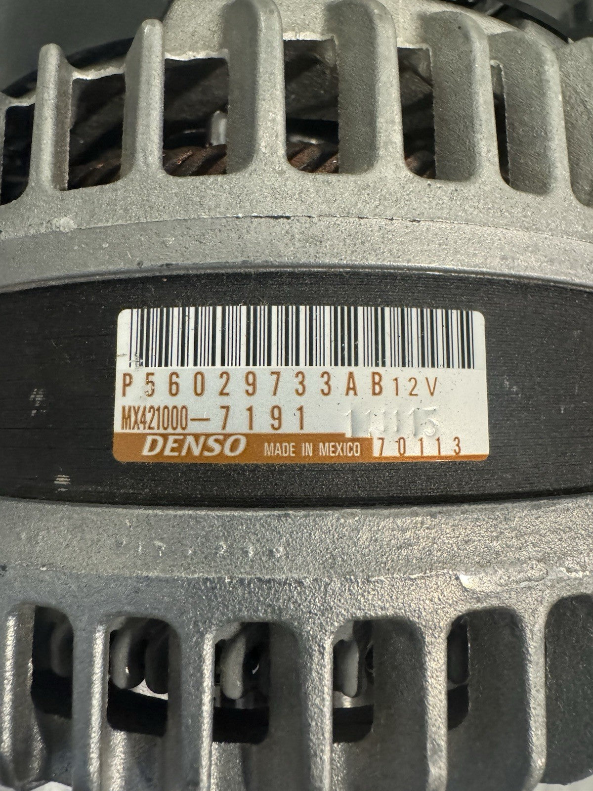56029733AB Denso Mopar Alternator For RAM Chrysler NEW! FREE SHIPPING!