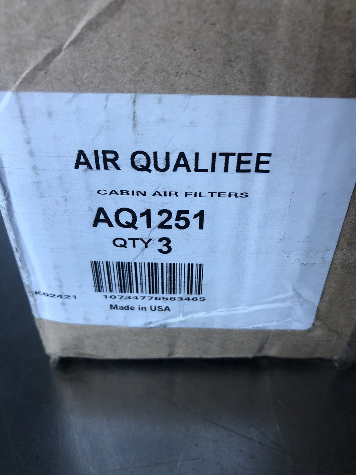 Air Qualitee AQ1251 Air Filter Ford F150 F250 F350 Expedition NEW IN BOX!!
