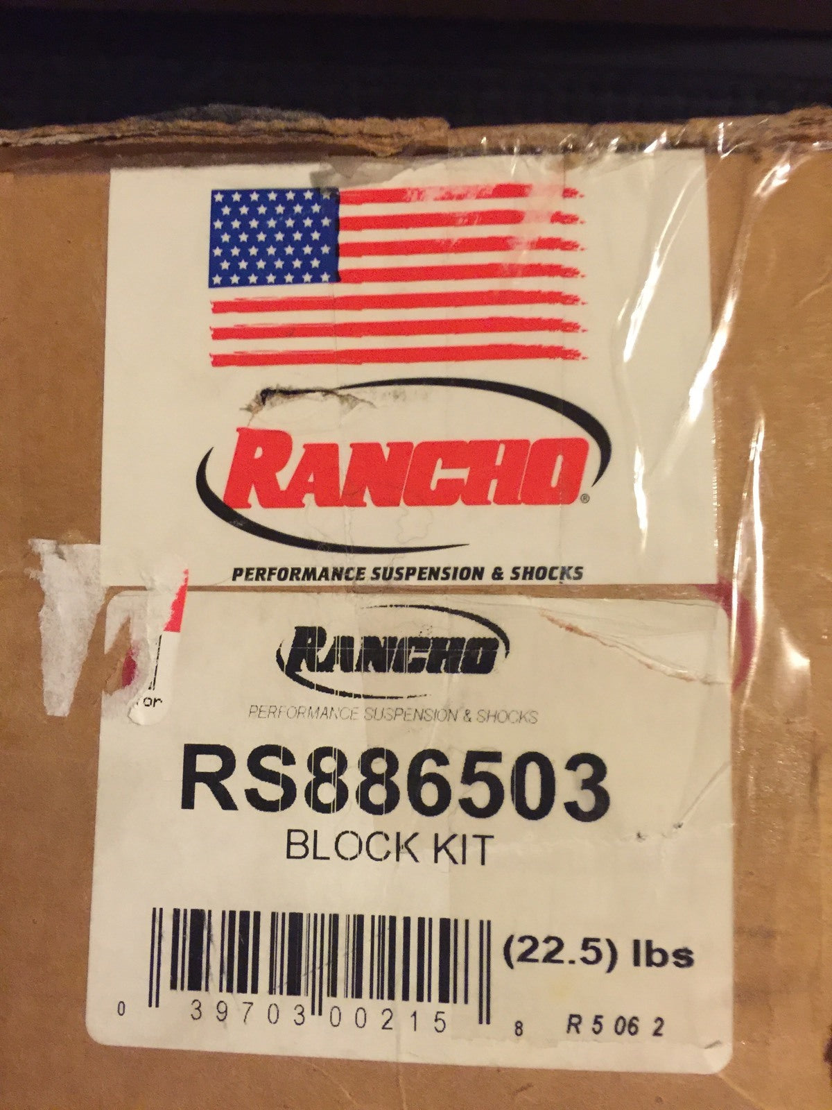 Rancho RS886503 Rear Axle U-Bolt Kit  Fits 11-15 F-350 Super Duty NEW
