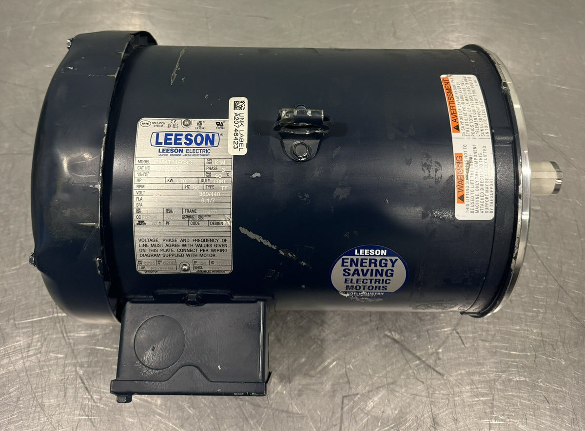 Leeson 131508.00 Motor 5HP 220V 1425 RPM NEW! FREE SHIPPING!