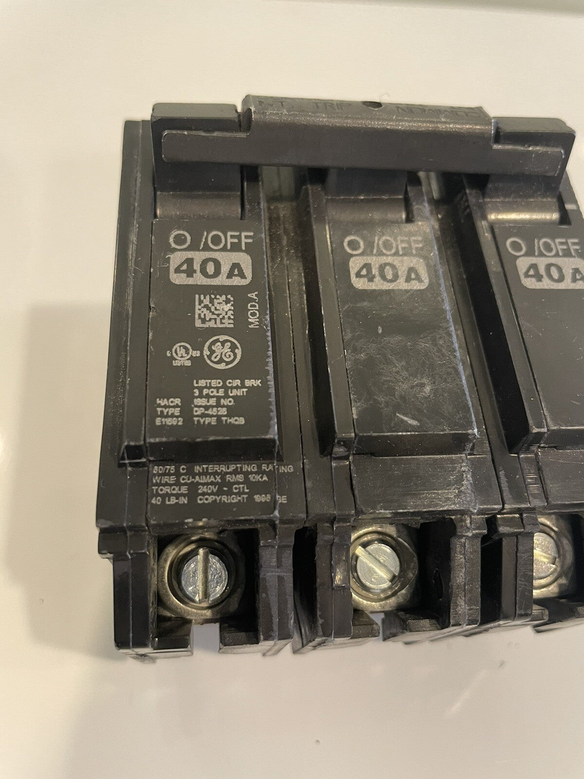 40A 3 Pole Circuit Breaker NEW!! FREE SHIPPING!!!