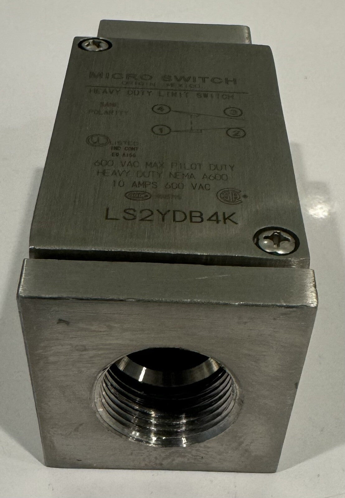 Honeywell LS2YDB4K Limit Switch Top Roller Micro switch NEW! FREE SHIPPING!