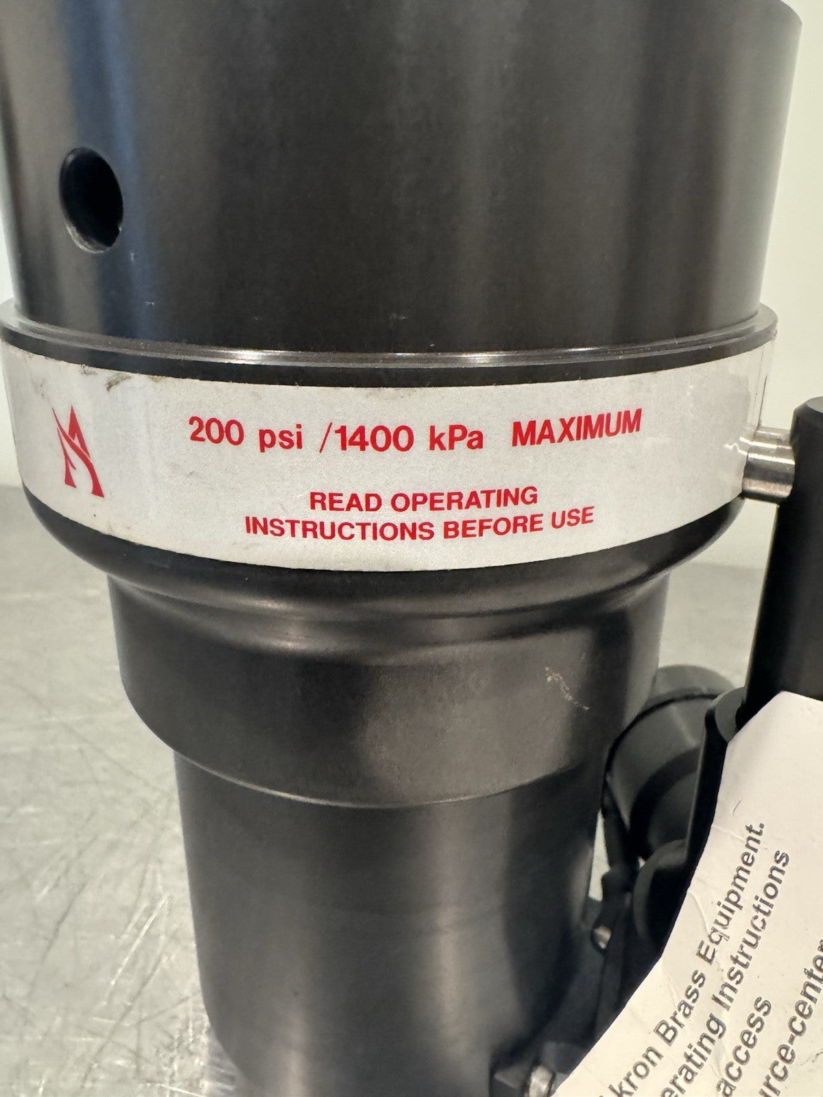 Akron 5177 Akromatic Low Pressure Master Stream Nozzle 2.50 NH 250-1250 GPM NEW!