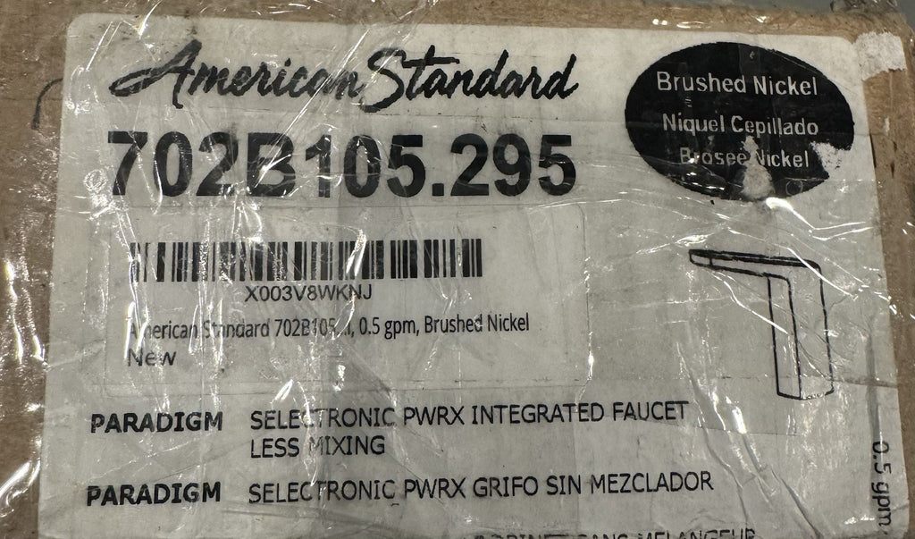 American Standard 702B105.295 Selectronic Touchless Bathroom Faucet NEW!