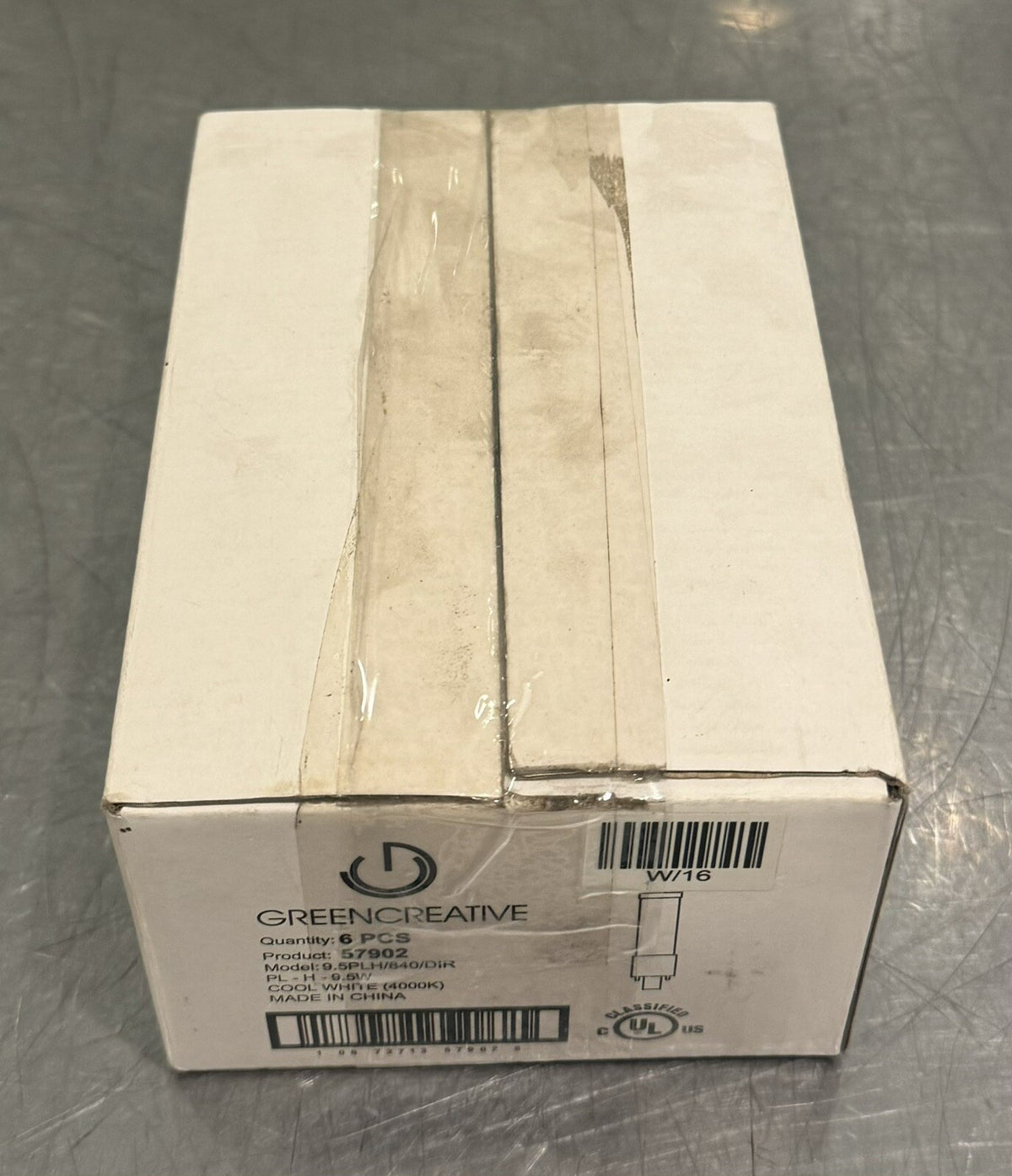 Green Creative 57902 LED Bulb 9.5W 4000K 6 PACK PL-H-9.5W NEW! FREE SHIPPING!