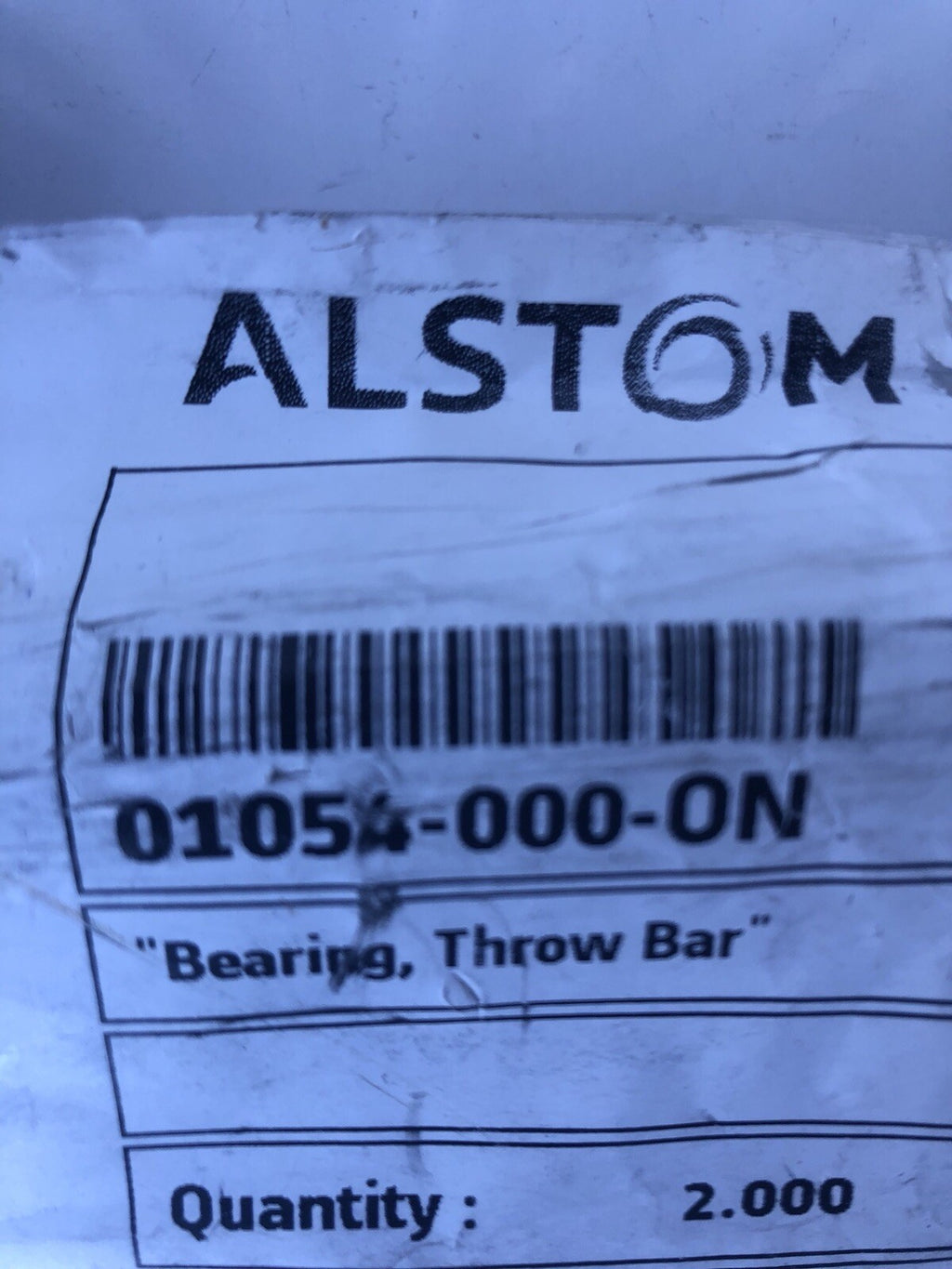 Alstom 01054-000-0N Throw Bar Bearing NEW!!! FREE SHIPPING!!!