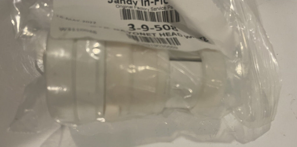 Jandy 3-9-508 Zodiac Cleaning Head Bright White Caretaker Bayonet NEW SHIPS FREE