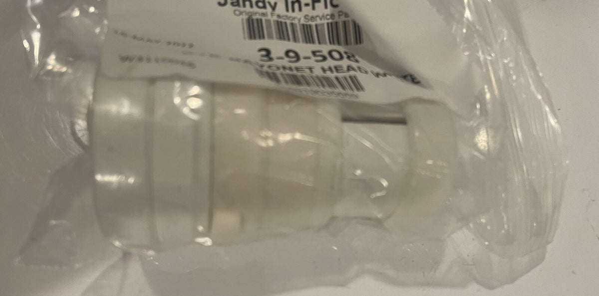 Jandy 3-9-508 Zodiac Cleaning Head Bright White Caretaker Bayonet NEW SHIPS FREE