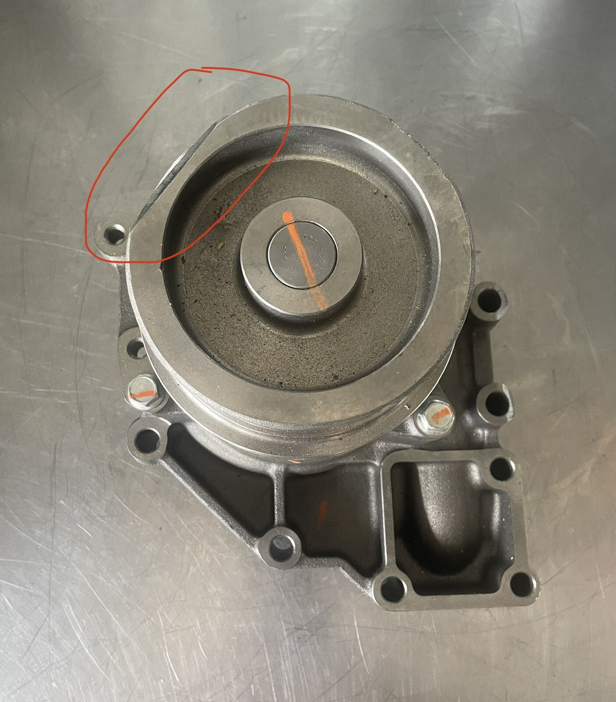 Cummins 4386570 Water Pump 4393471 ISX QSX DAMAGE PULLEY NEW! FREE SHIPPING!