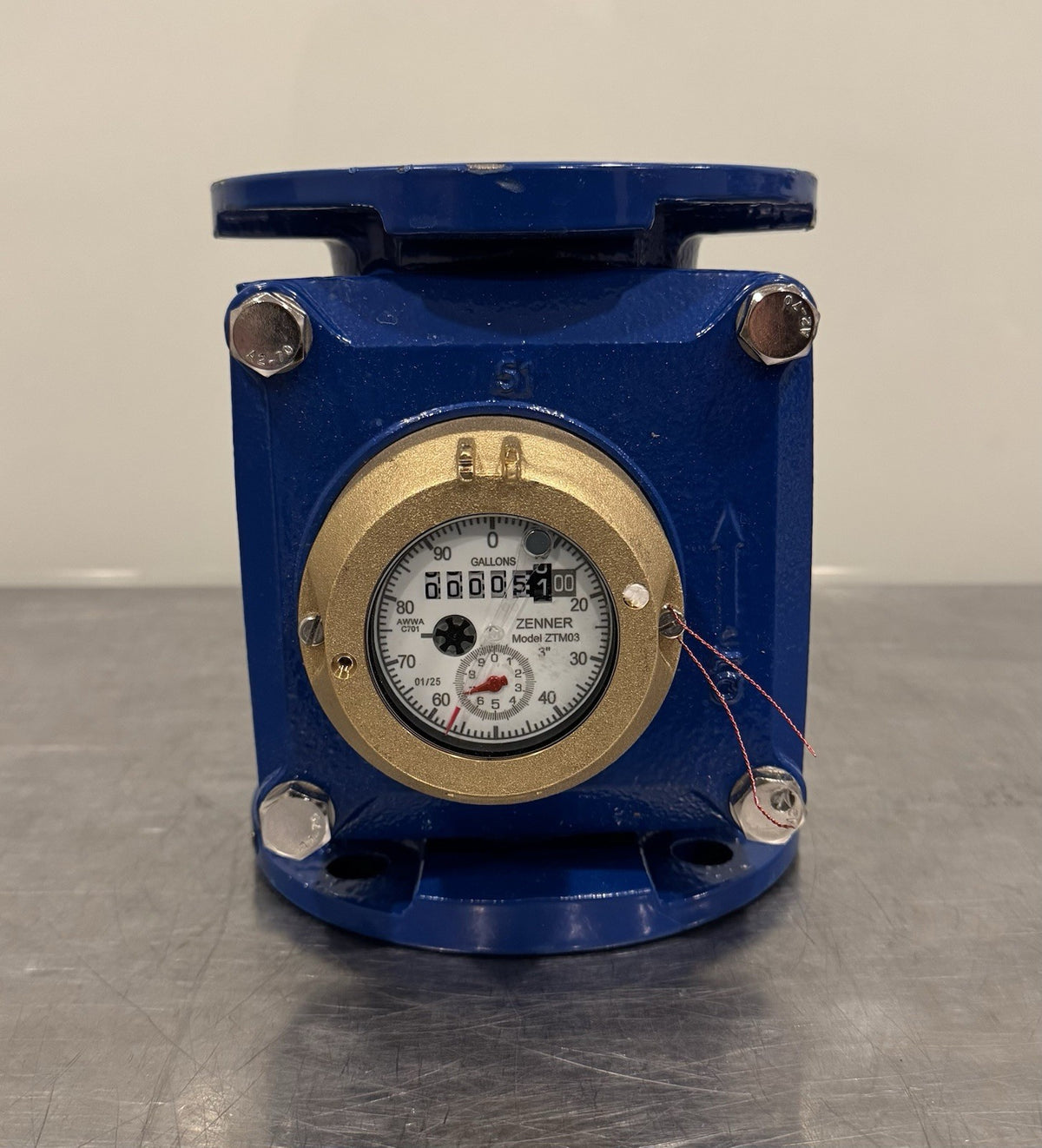Zenner ZTM03 3" Turbine Water Meter Valve NEW! SHIPS FREE!