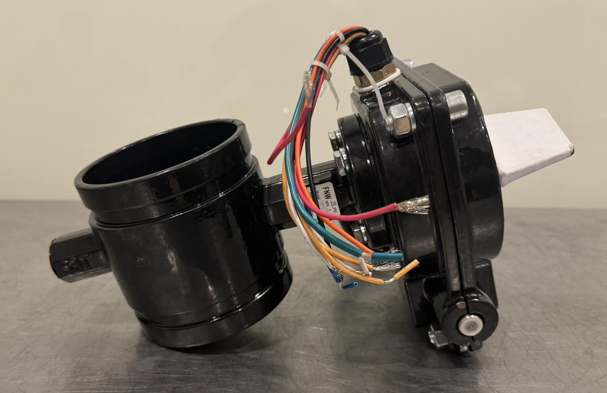 FNW FNW791CP 4 in. Ductile Iron Grooved Gear Operator Butterfly Valve Figure 791