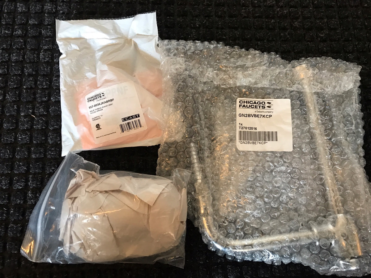 Chicago Faucets Turret And Spout 980-ws-gn2bvbe7cp NEW